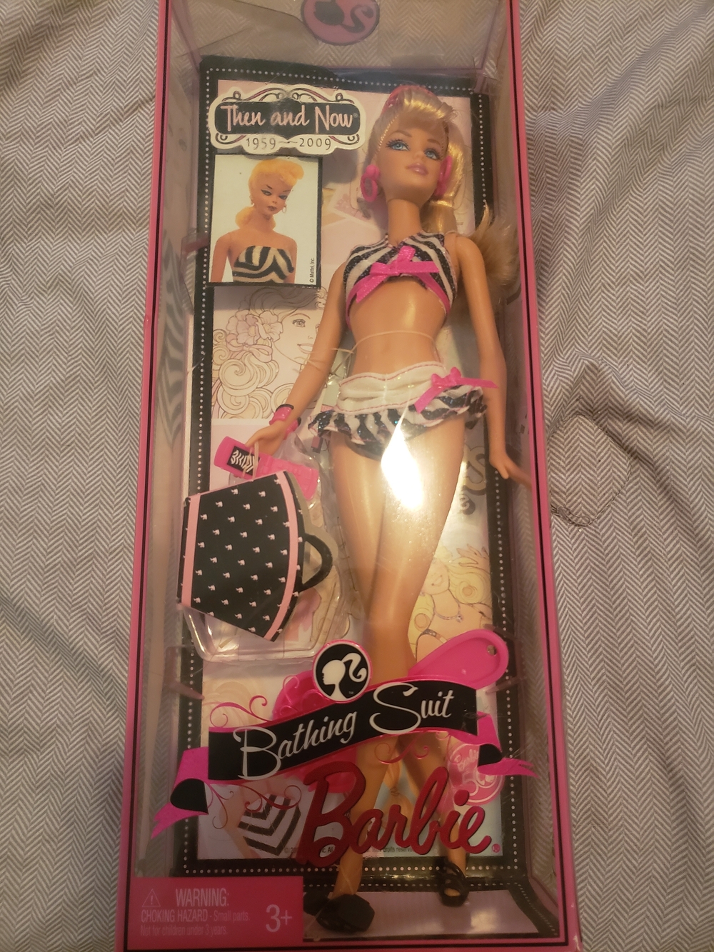 Barbie Then and Now 1959–2009 Celebrating Barbie Doll NRFB Collector Edition